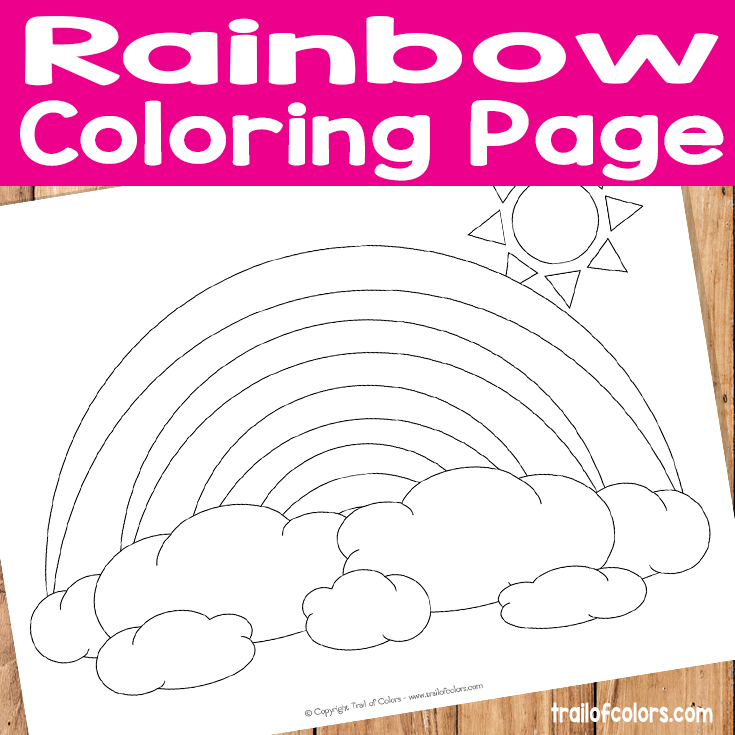 rainbow coloring pages for adults - photo #36