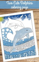 Ocean Themed Coloring Page for Adults