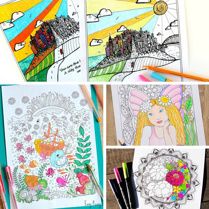 Gorgeous Coloring Pages for Adults