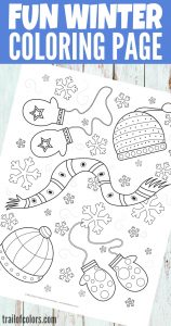 Grab This Free Printable Fun Winter Coloring Page for Kids
