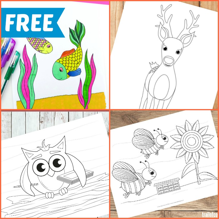 Animal Coloring Pages for Kids