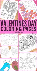 Free Printable Valentines Day Coloring Pages for Adults and Kids